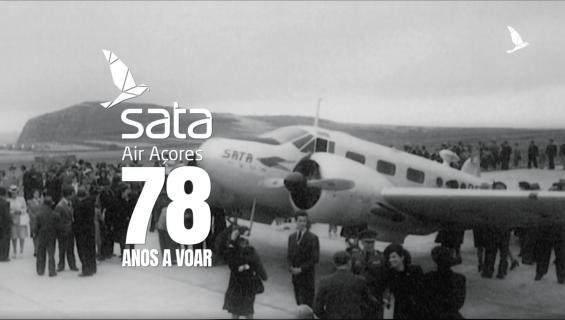 SATA celebrou 78 anos de voos comerciais
