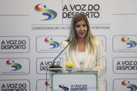 Ministra vê Plano de Desenvolvimento para o Desporto como "reforma estrutural"