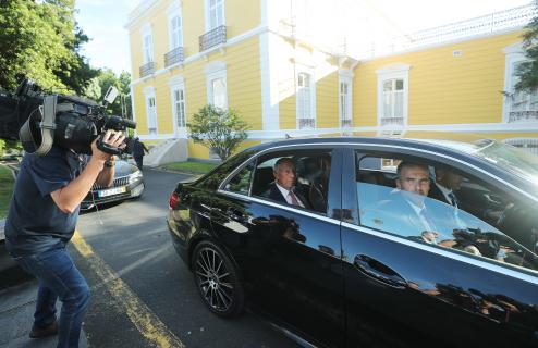 Marcelo mudou a agenda para ir à Graciosa mostrar como se faz uma “queijadona”