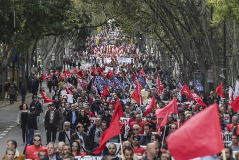CGTP espera "muitos milhares de trabalhadores" nas ruas no sábado contra pacote laboral