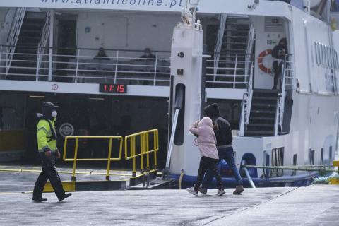 Número de passageiros desembarcados nos portos dos Açores baixa 1% em julho