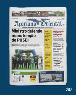 "Ministro defende manutenção do POSEI" é a manchete do Açoriano Oriental