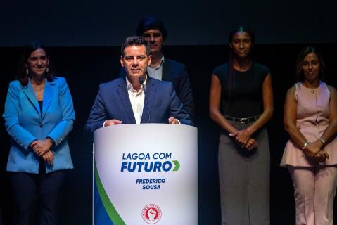 Frederico Sousa promete rede de minibus e instalar bombeiros na Lagoa