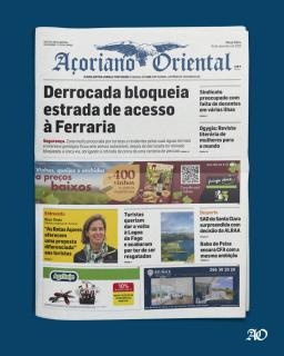 Derrocada bloqueia estrada de acesso à Ferraria 