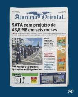 SATA com prejuízo de 43,8 ME em seis meses