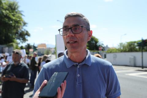 Trabalhadores dos Açores manifestam-se contra propostas de alteração à legislação laboral