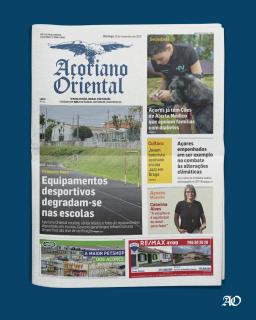 "Equipamentos desportivos degradam-se nas escolas" é a manchete do Açoriano Oriental