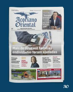 "Mais de duas mil famílias endividadas foram ajudadas" é a manchete de hoje