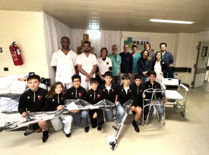 União Micaelense entrega material ortopédico ao HDES