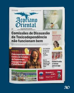 "Comissões de Dissuasão da Toxicodependência não funcionam bem" é a manchete do Açoriano Oriental