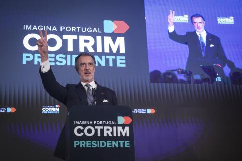 Cotrim Figueiredo assume derrota pessoal por não passar à segunda volta