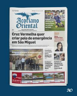 "Cruz Vermelha quer criar polo de emergência em São Miguel" é a manchete do Açoriano Oriental