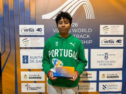 Ana Filipe eleita melhor atleta feminina nos Mundiais Virtus 