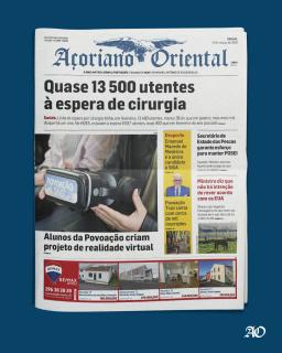 "Quase 13 500 utentes à espera de cirurgia" é a manchete do Açoriano Oriental