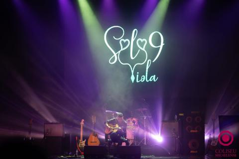Evandro Meneses levou 'Solo9viola' ao Coliseu Micaelense