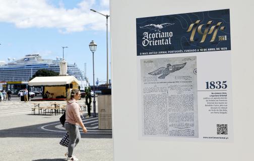 Exposição de capas do Açoriano Oriental conta história desde 1835 (Com vídeo) 
