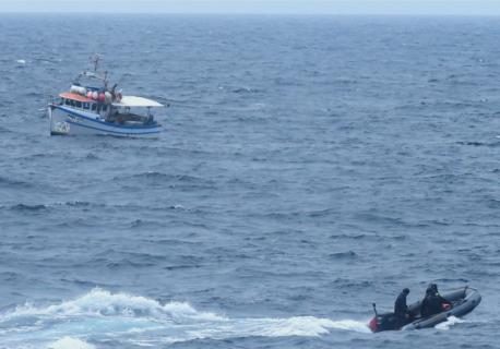 Marinha apreende meia tonelada de pescado em ação de fiscalização nos Açores