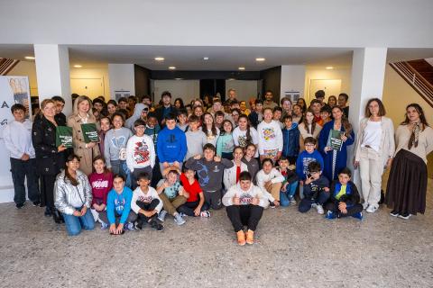 Projeto “Entrelaçar Fibras Vegetais” apresentado aos alunos de Água de Pau