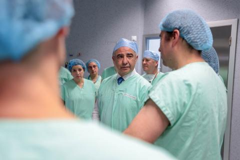 Bolieiro garante compromisso com complementaridade do Serviço de Saúde