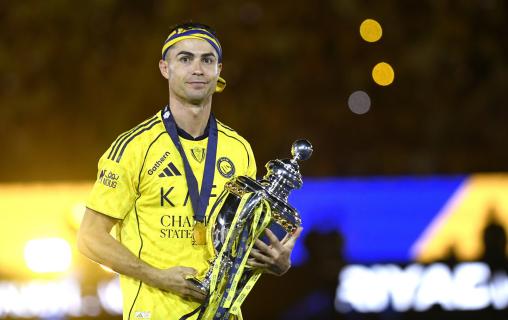 Cristiano Ronaldo volta a festejar um campeonato seis anos depois