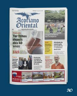 "Filhos de mães com idade superior a 40 anos mais do que duplicaram entre 2011 e 2025" é a manchete do Açoriano Oriental