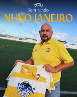 Nuno Janeiro é o treinador do Lajense