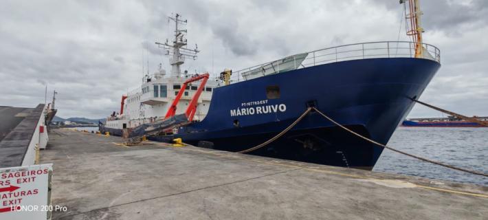 Navio de investigação “Mário Ruivo” faz escala em Ponta Delgada