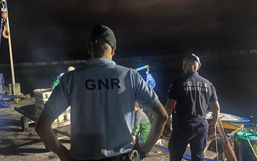 Operação de fiscalização da Polícia Marítima e da GNR