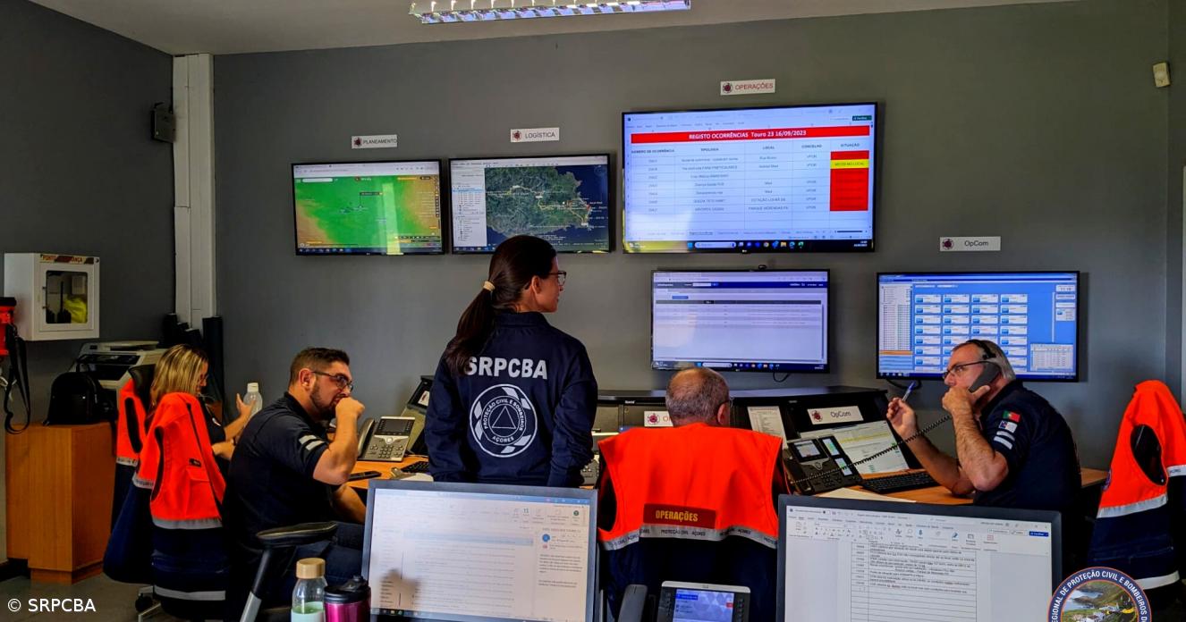 Proteção Civil atualiza para nove as ocorrências nos Açores