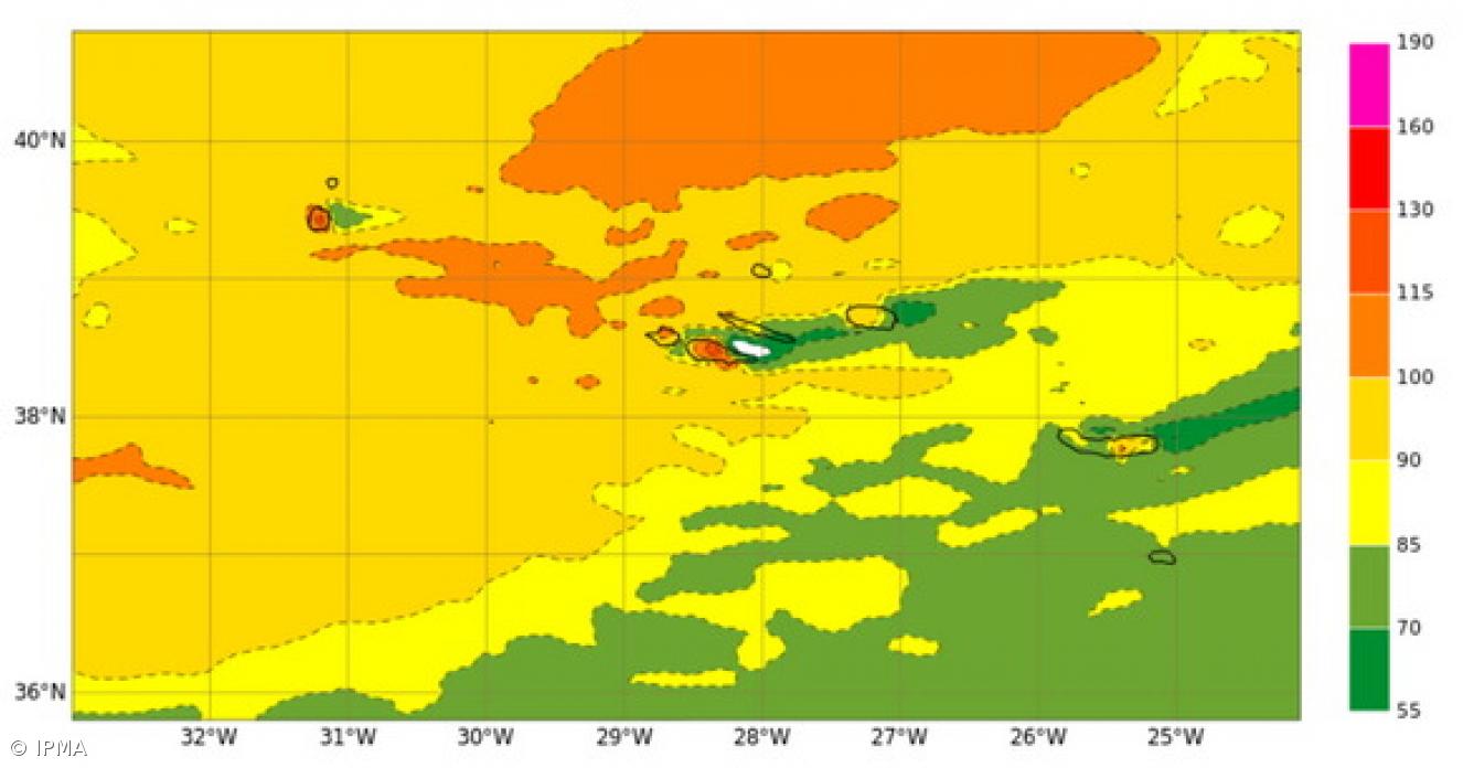 Depressão Leonardo começa a afetar Açores a partir da madrugada de quarta-feira