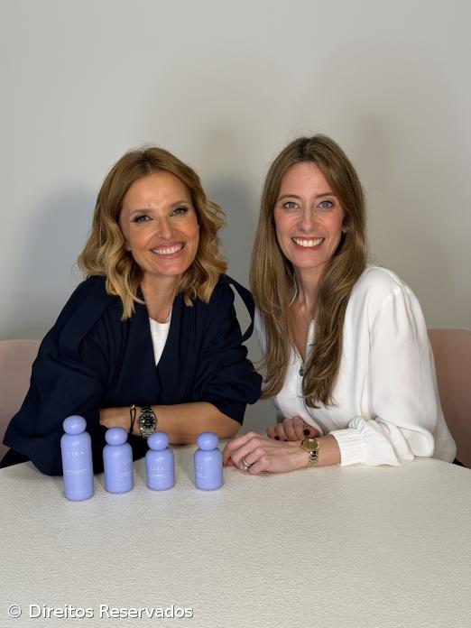 Linha de skincare resulta de parceria entre Andreia Meneses e Cristina Ferreira