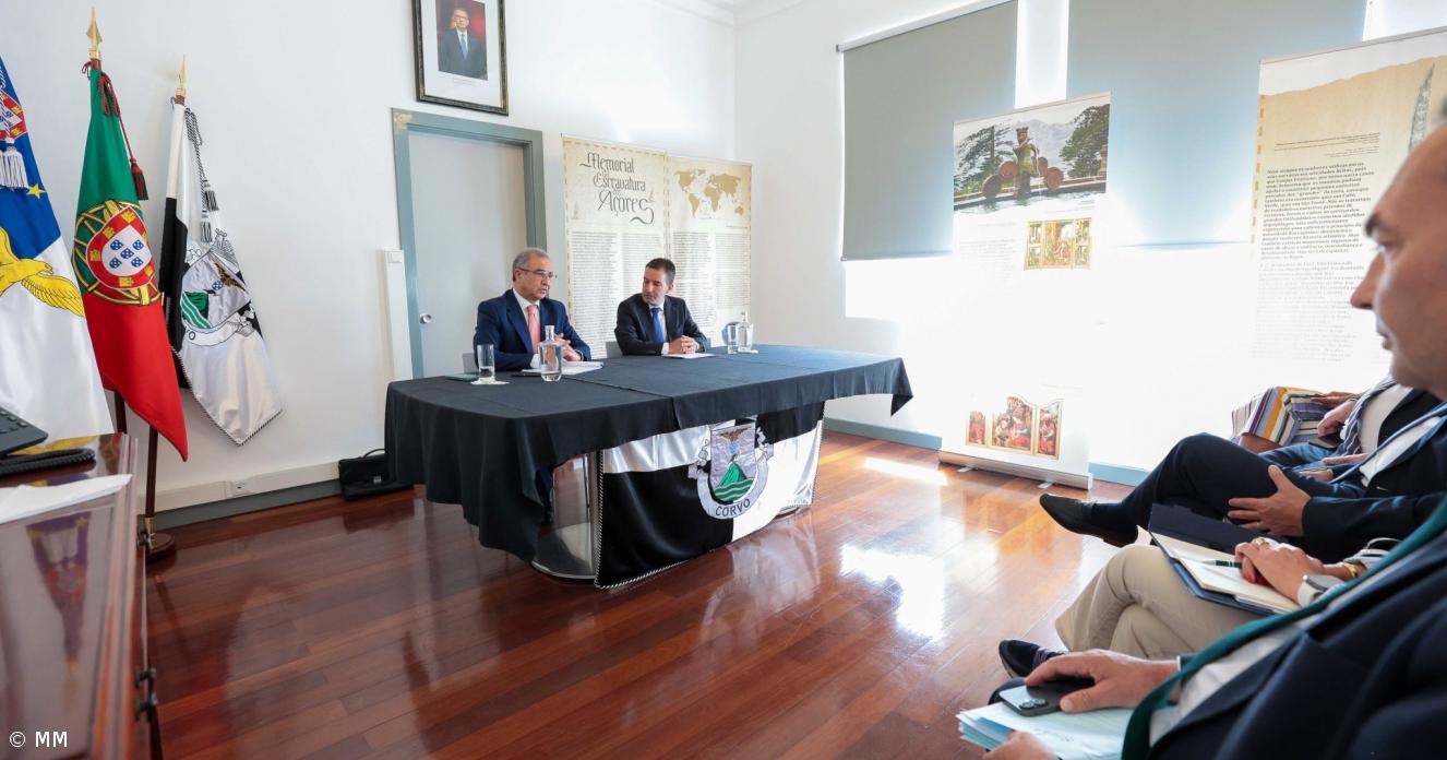 Governo dos Açores garante reabilitação de estrada municipal na ilha do Corvo